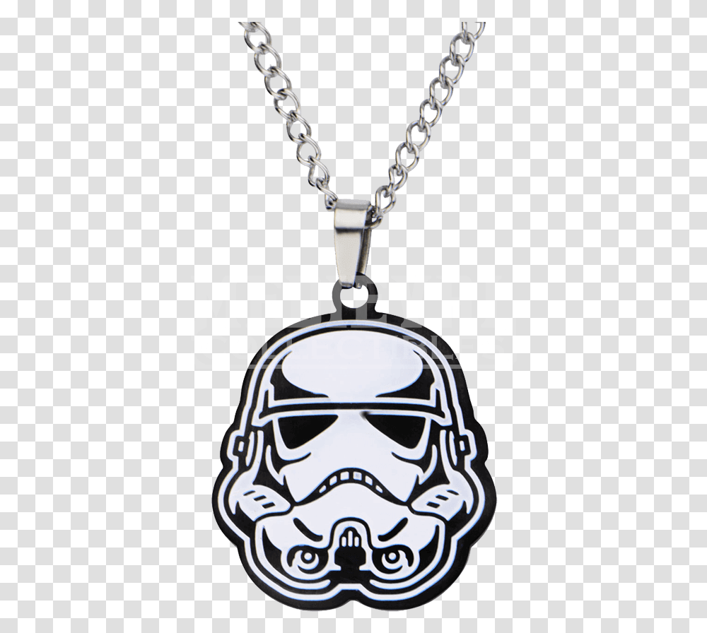 Stormtrooper Helmet Storm Trooper Icon, Necklace, Jewelry, Accessories, Accessory Transparent Png