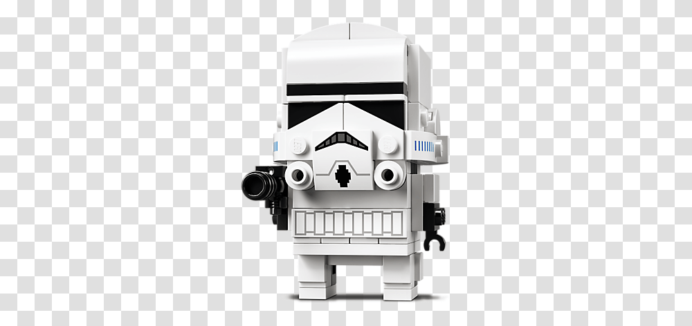 Stormtrooper Helmet Stormtrooper Lego Brickheadz Lego Star Wars Brickheadz Stormtrooper, Machine, Toy, Motor, Robot Transparent Png