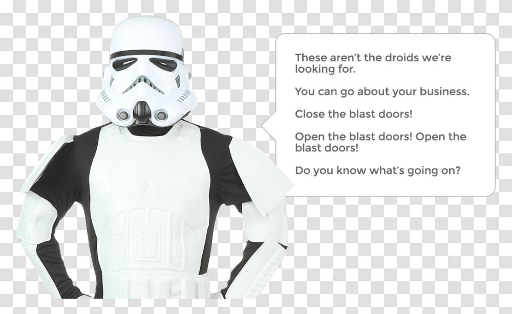 Stormtrooper Quotes, Helmet, Person, Robot Transparent Png