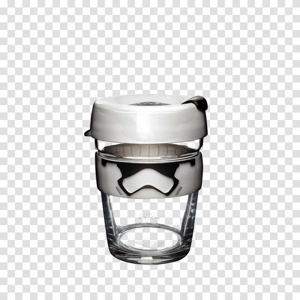 Stormtrooper Star Wars Glass Reusable Coffee Cup Keepcup, Mixer, Appliance Transparent Png