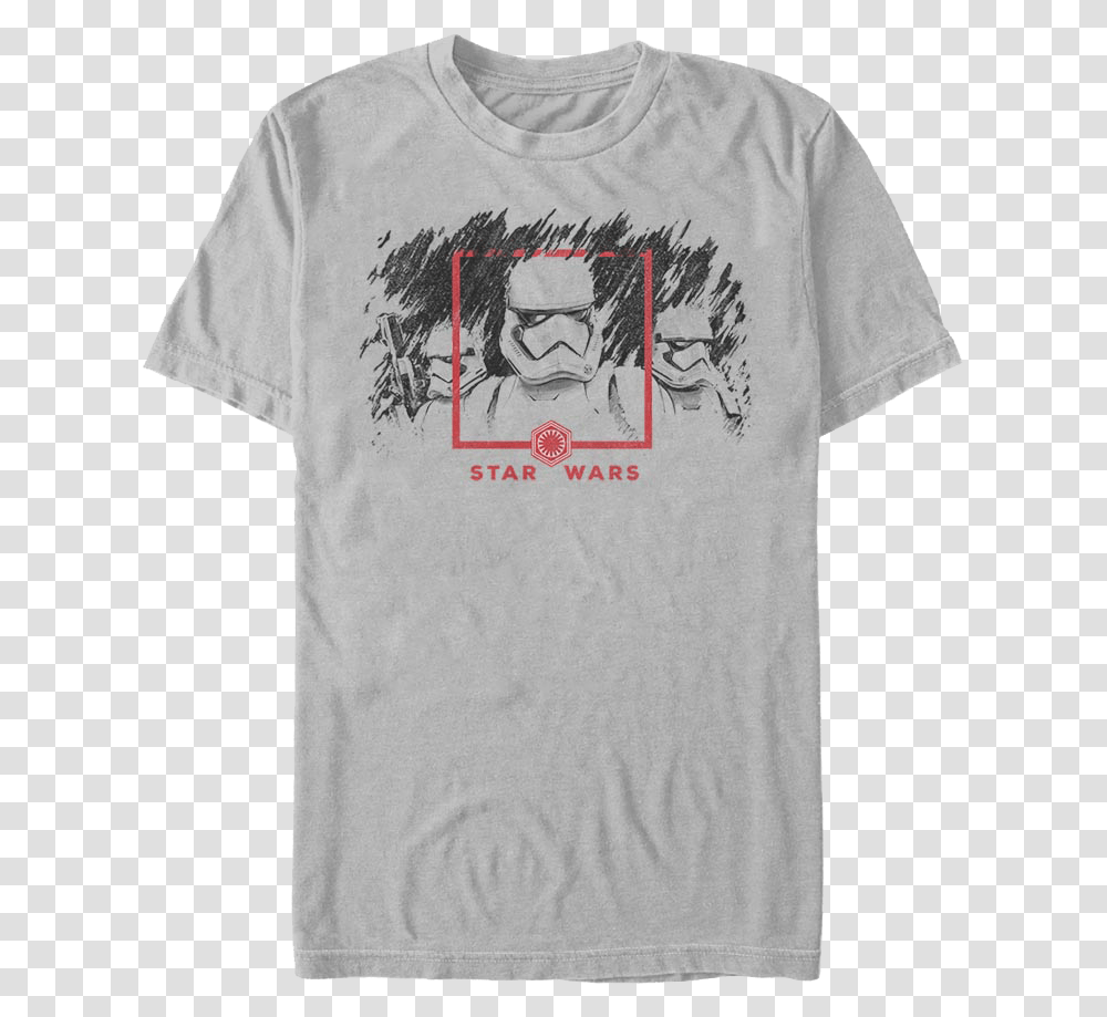 Stormtroopers Sketch Star Wars T Shirt Mandalorian T Shirt This Is The Way, Apparel, T-Shirt Transparent Png