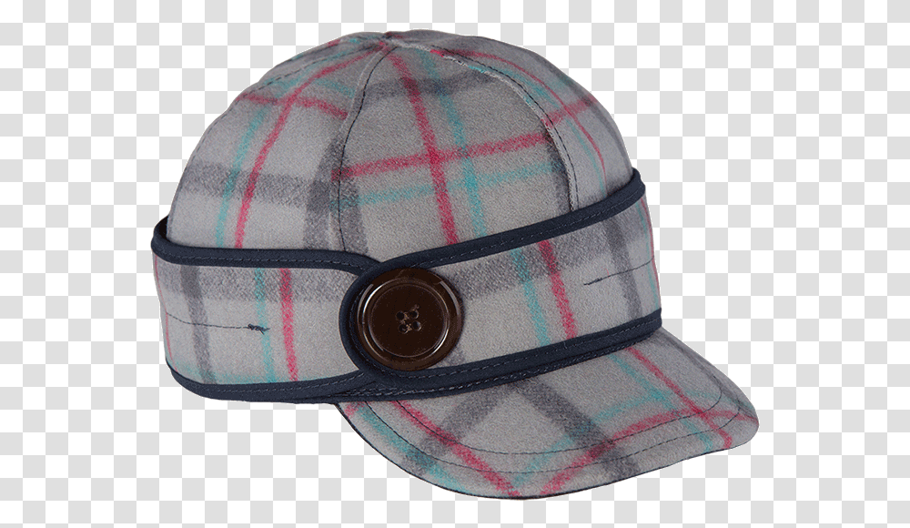 Stormy Kromer Womens Button Up Cap Thimbleberry Plaid Baseball Cap, Apparel, Hat, Helmet Transparent Png