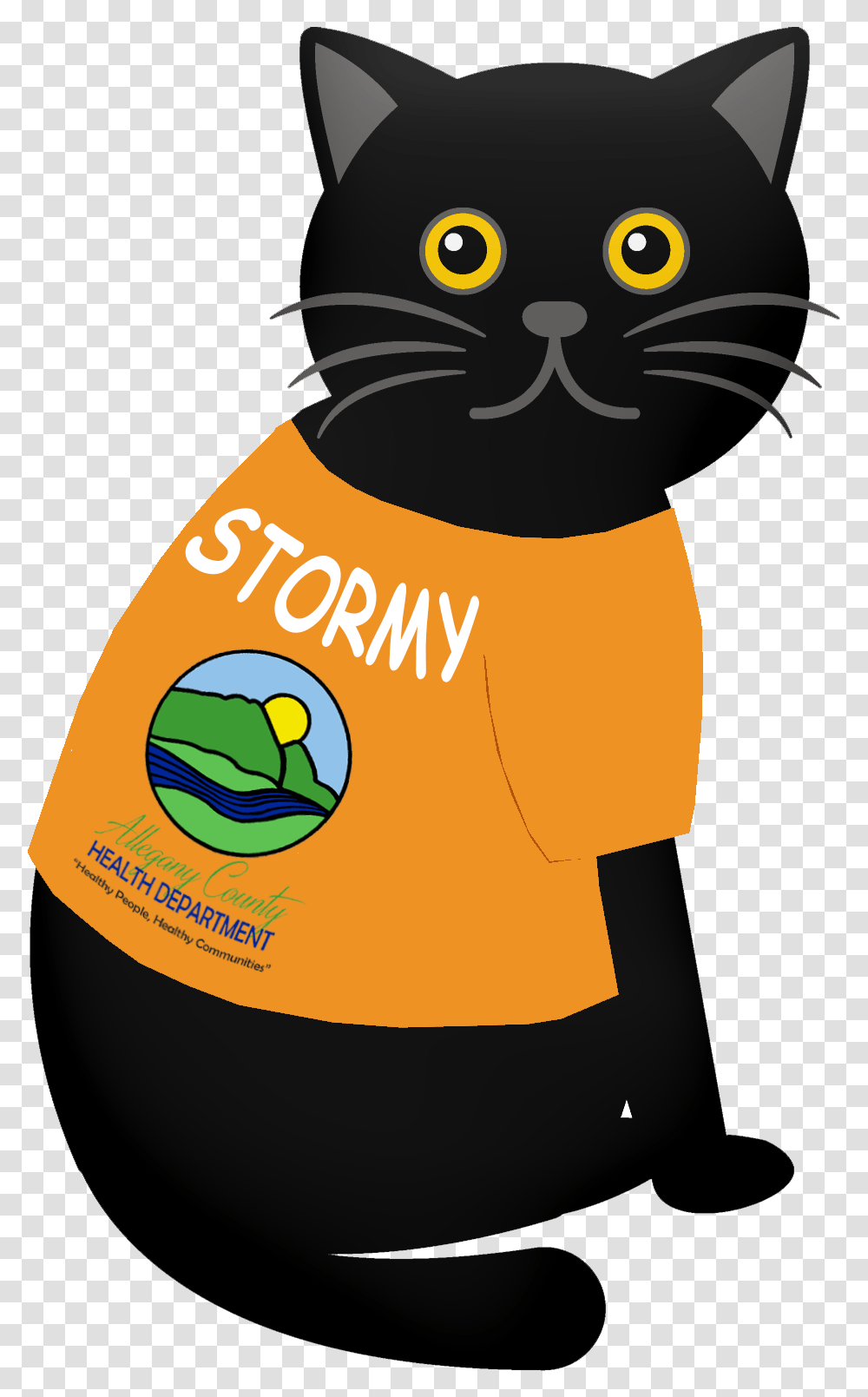 Stormy The Preparedness Kitty T Shirt Premium Homme, Label, Plant, Food Transparent Png