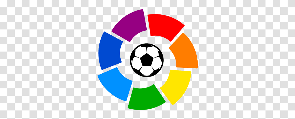 Story Logo Da La Liga, Soccer Ball, People, Symbol, Machine Transparent Png