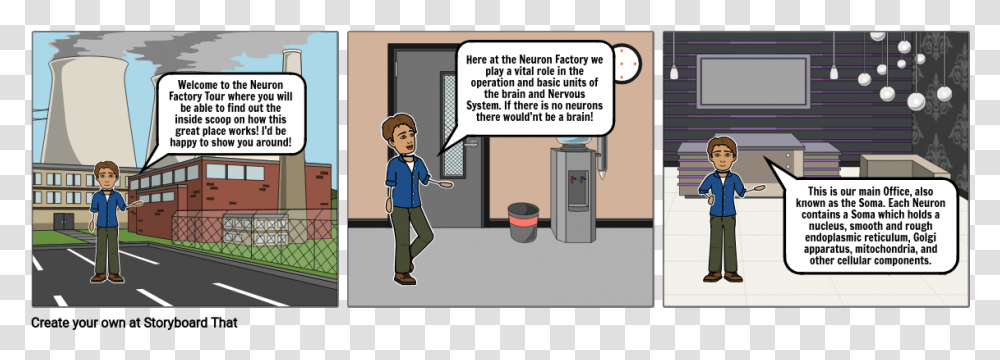 Storyboard About Environment And Market, Person, Label, Bus Stop Transparent Png