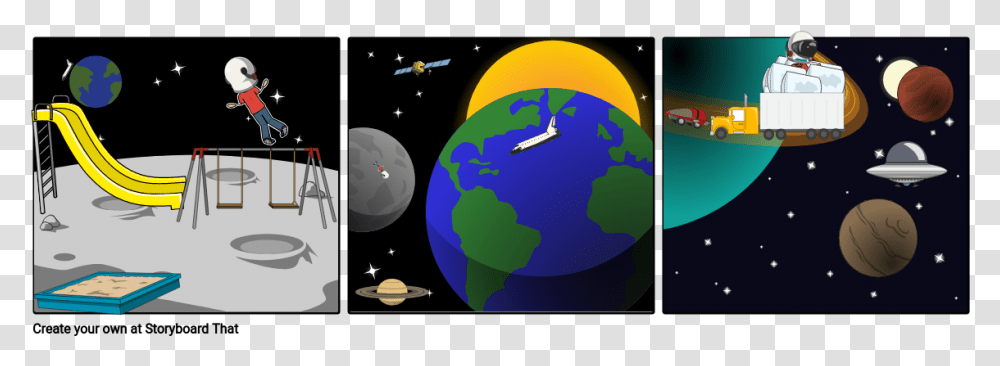 Storyboard De Cohete Espacial, Outer Space, Astronomy, Universe, Planet Transparent Png