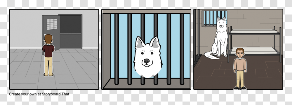 Storyboard, Prison, Dog, Pet, Canine Transparent Png