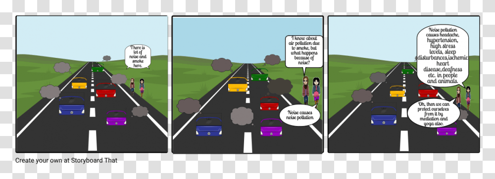 Storyboard, Road, Person, Car, Tarmac Transparent Png