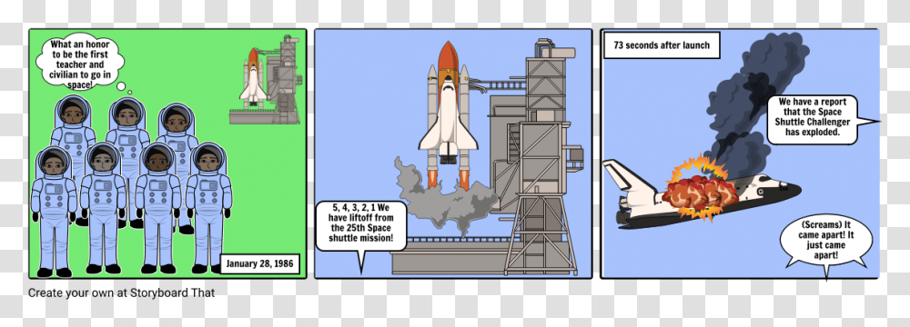 Storyboard That Space Shuttle, Spaceship, Aircraft, Vehicle, Transportation Transparent Png