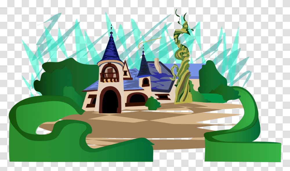 Storybook Forest Cliparts Illustration, Architecture, Building, Drawing Transparent Png