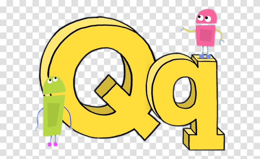 Storybots Letter Q Cartoon, Alphabet, Number Transparent Png