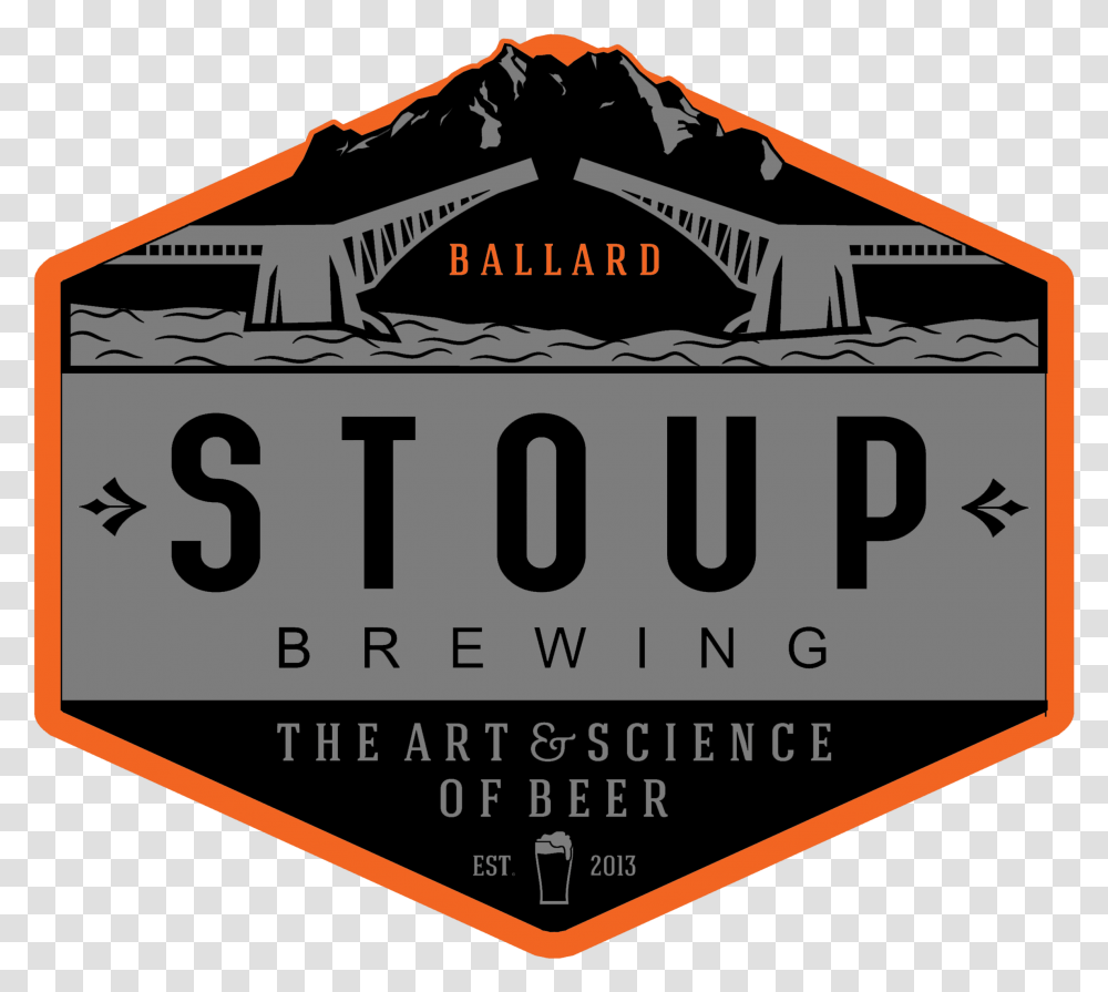 Stoup Brewing Company Invites You To Come For The Fresh Hopped, Label, Vehicle, Transportation Transparent Png