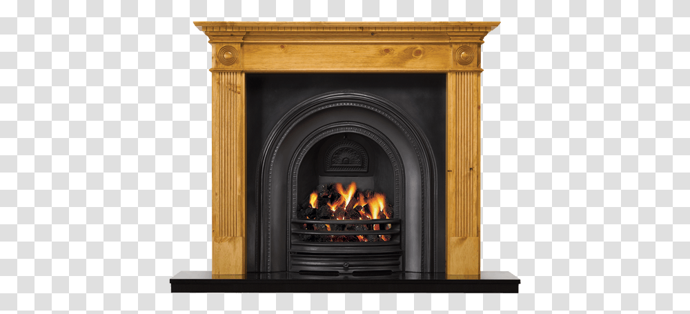 Stovax Pembroke Wood Mantel, Fireplace, Indoors, Hearth Transparent Png