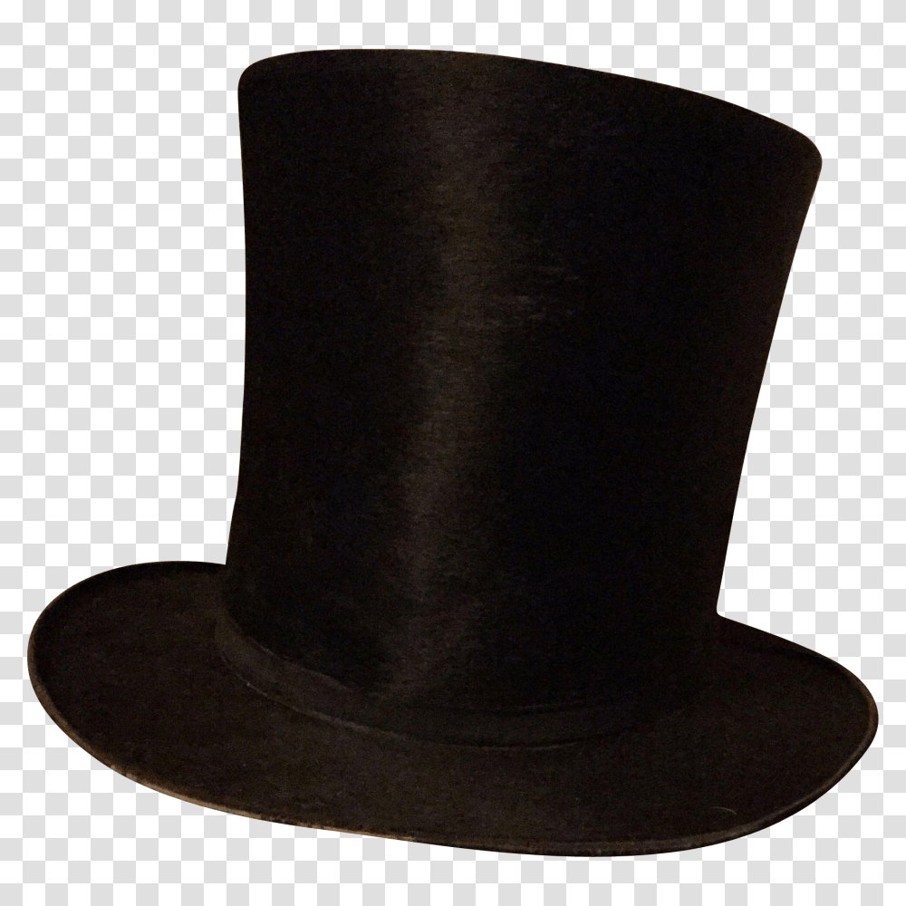 Stove Pipe Top Hat Circa Philadelphia Beaver Fur, Apparel, Sun Hat, Cowboy Hat Transparent Png