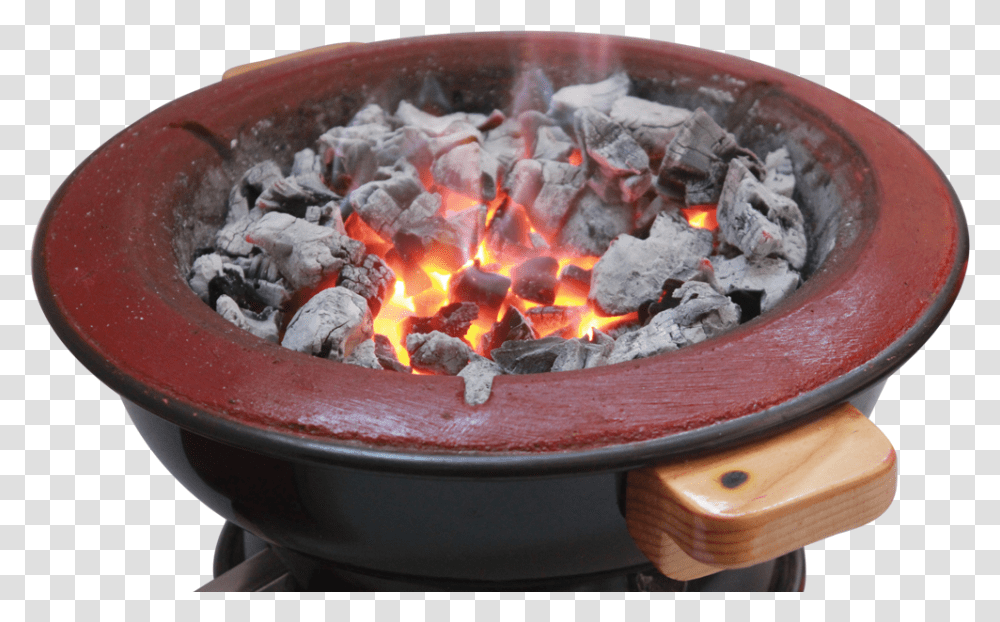 Stoveclay Stovegarden Bbq Stovecharcoal Clay Stovecharcoal Flame, Pizza, Food, Fire, Bowl Transparent Png