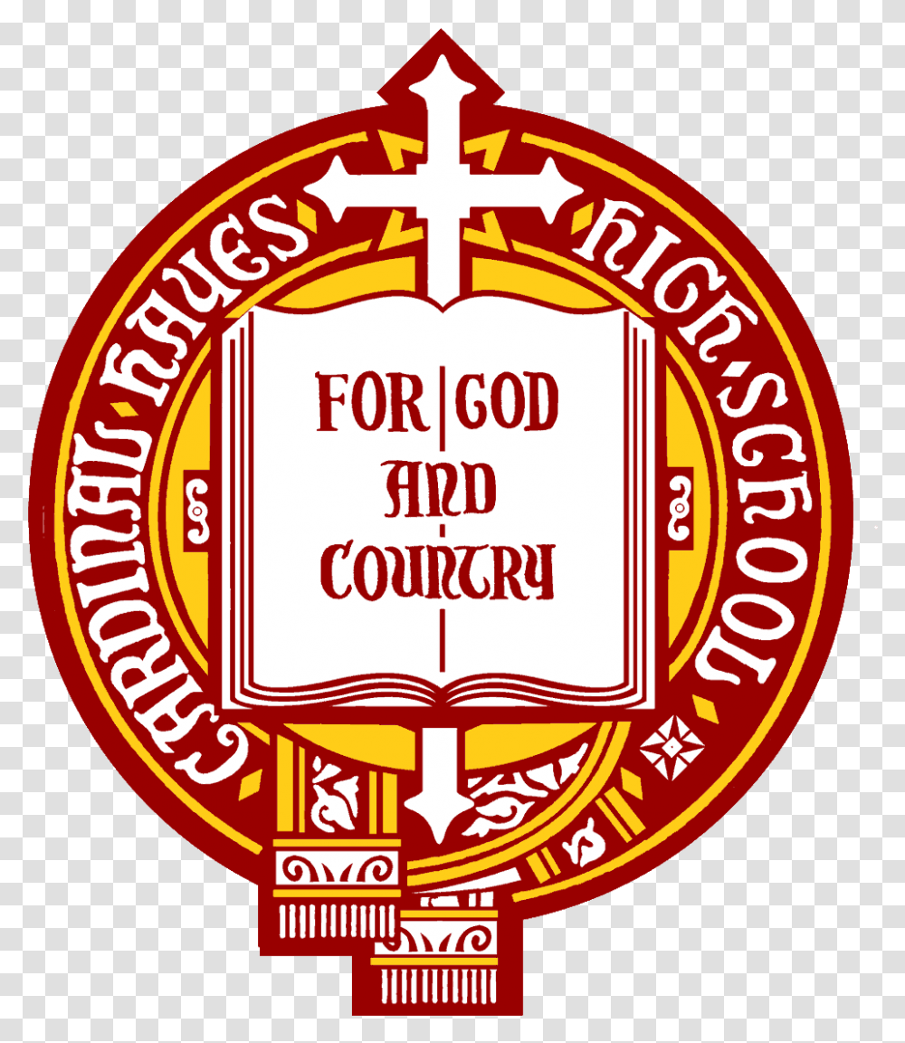 Stpatsnyc Twitter Cardinal Hayes High School 1941, Logo, Symbol, Label, Text Transparent Png