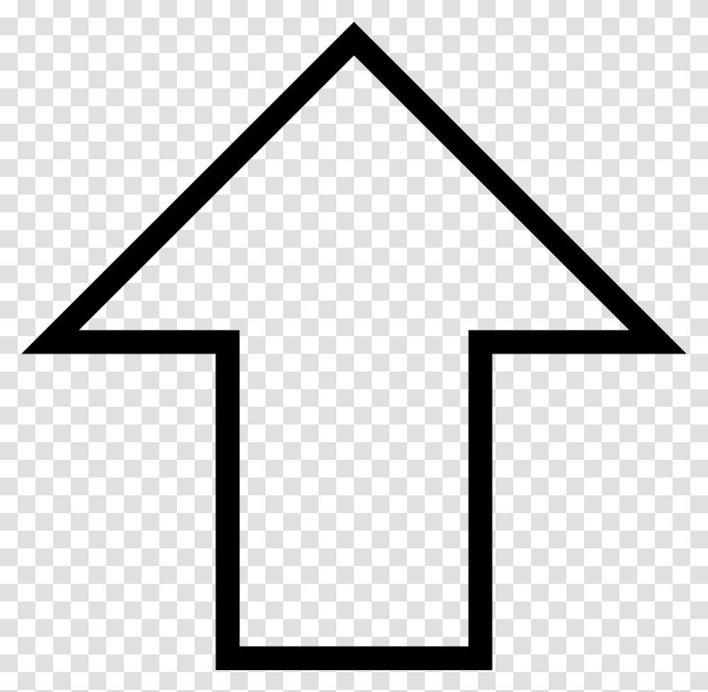 Straight Arrow, Number, Triangle Transparent Png