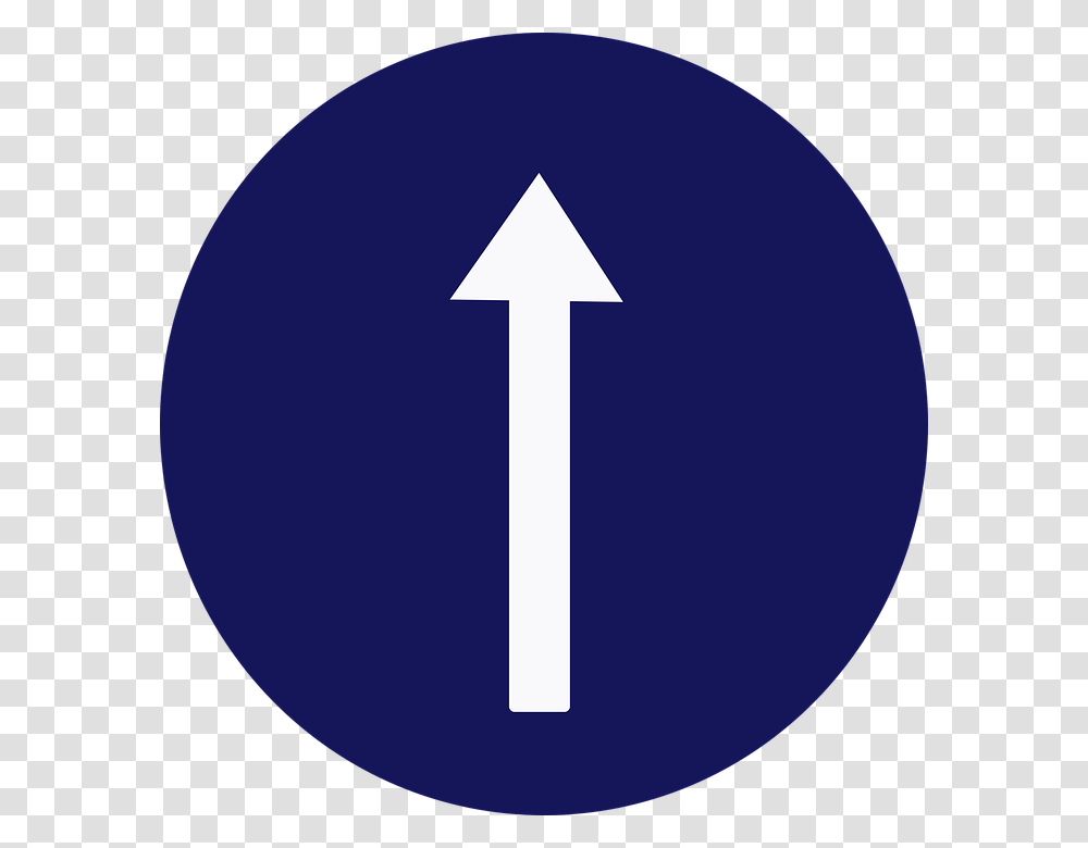 Straight Arrow Sign Top Road Sign Roadsign Sign Top, Moon, Outer Space, Night Transparent Png