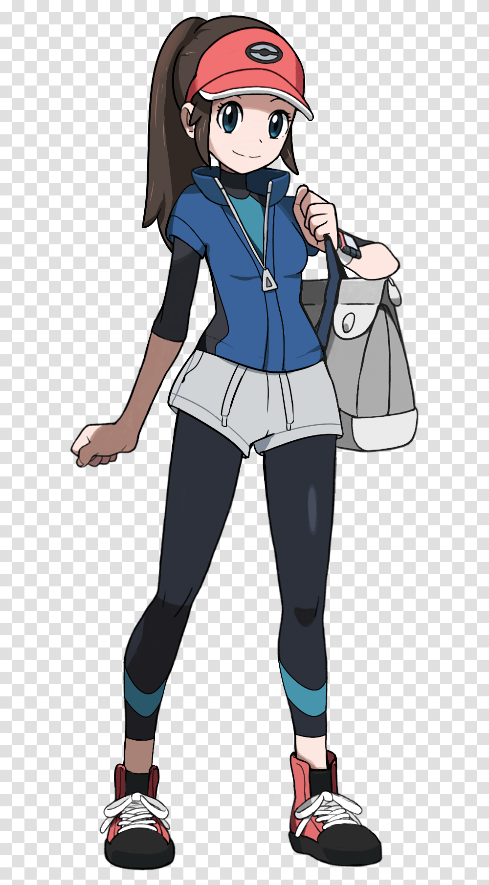 Straight Hair Pokemon Black 2 Protagonist, Person, Jacket, Coat Transparent Png