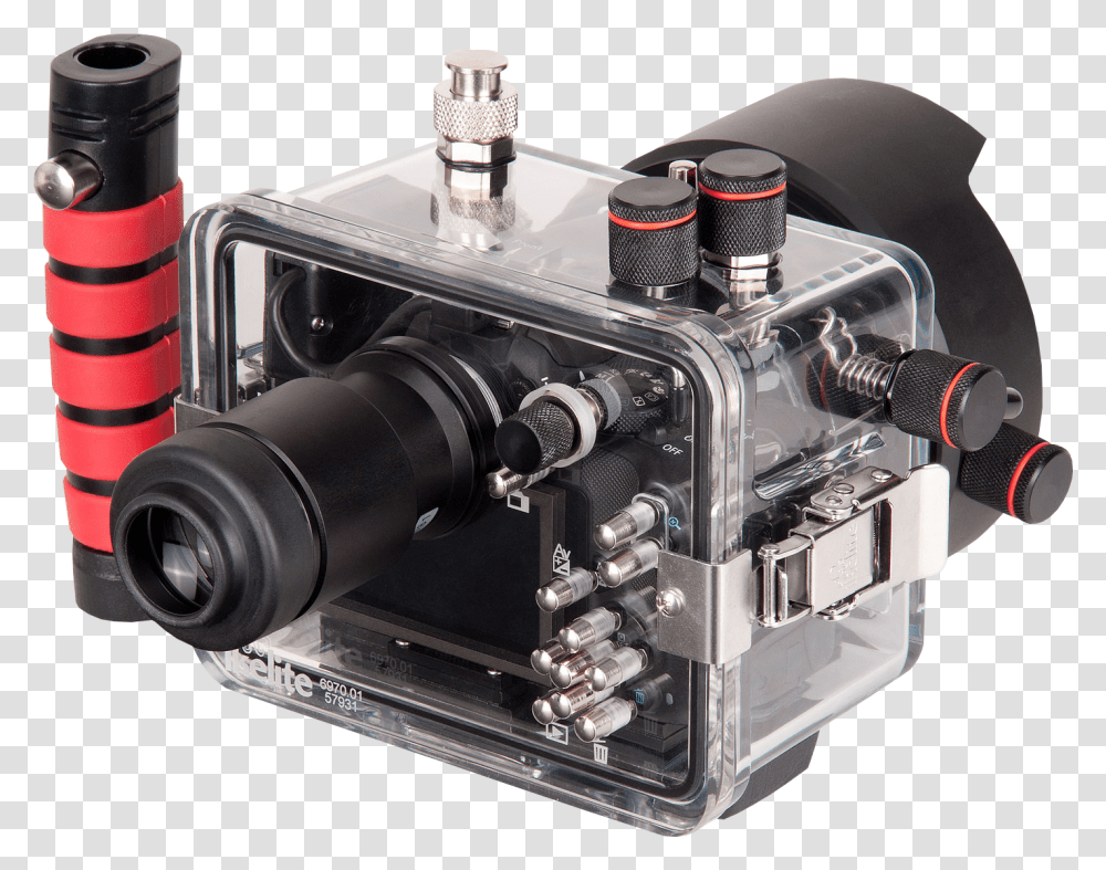 Straight Magnified Viewfinder For Dslr Film Camera, Electronics, Machine, Motor, Engine Transparent Png
