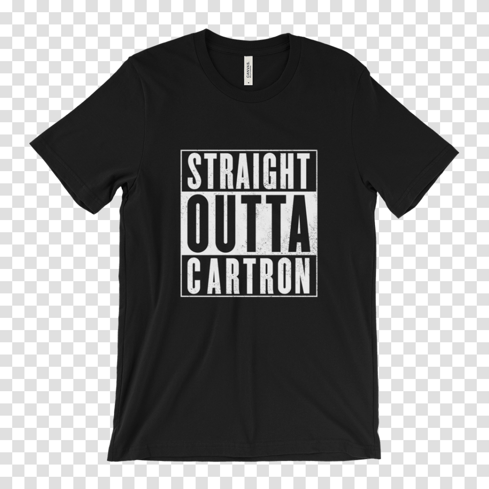 Straight Outta Cartron Absolute Daftees, Apparel, T-Shirt, Sleeve Transparent Png