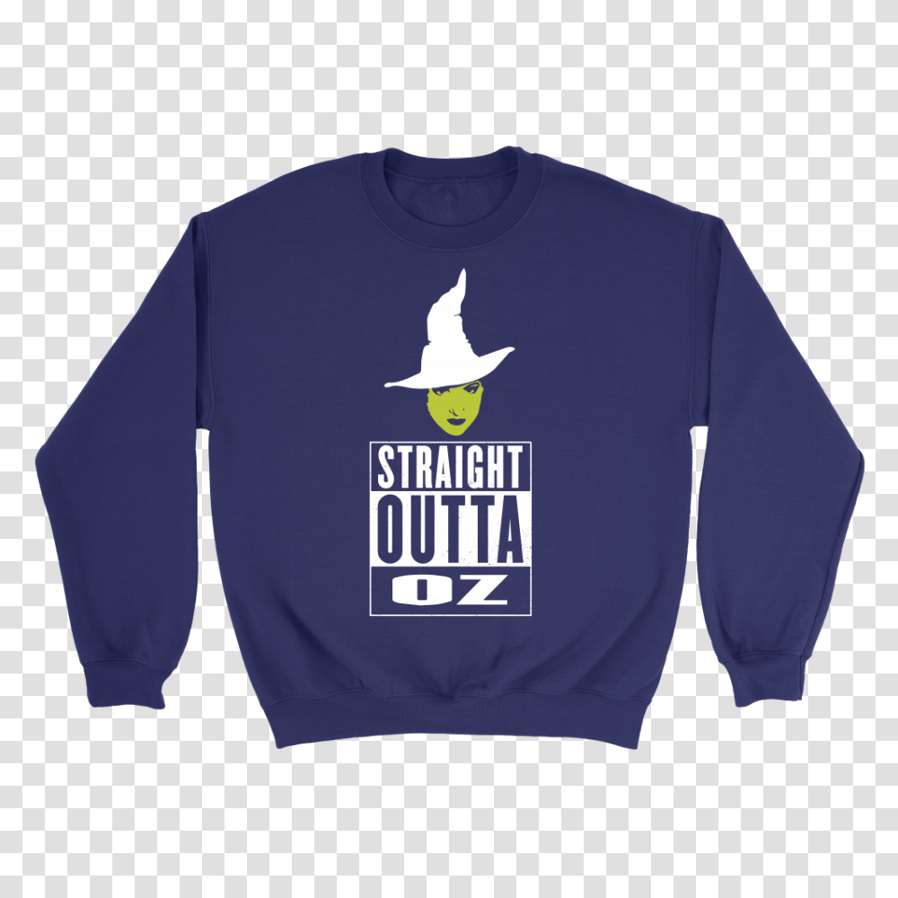 Straight Outta Oz Crew Sweatshirt Theatre Nerds Swag Shop, Apparel, Sleeve, Long Sleeve Transparent Png