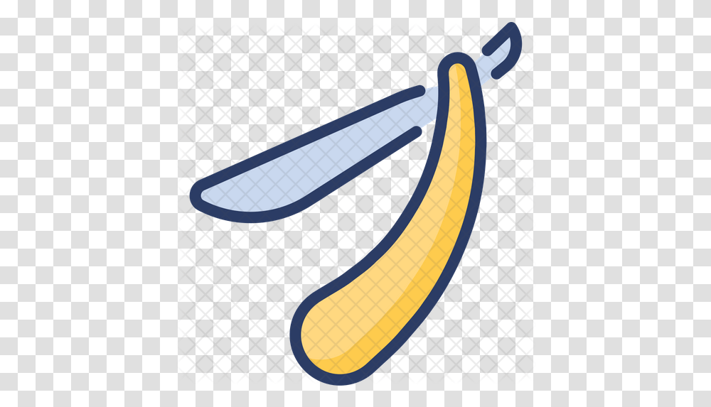 Straight Razor Icon Louvre, Plant, Food, Fruit, Weapon Transparent Png