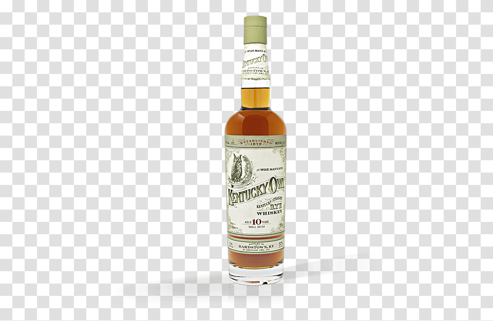 Straight Rye No Kentucky Owl Rye 10 Year, Liquor, Alcohol, Beverage, Drink Transparent Png