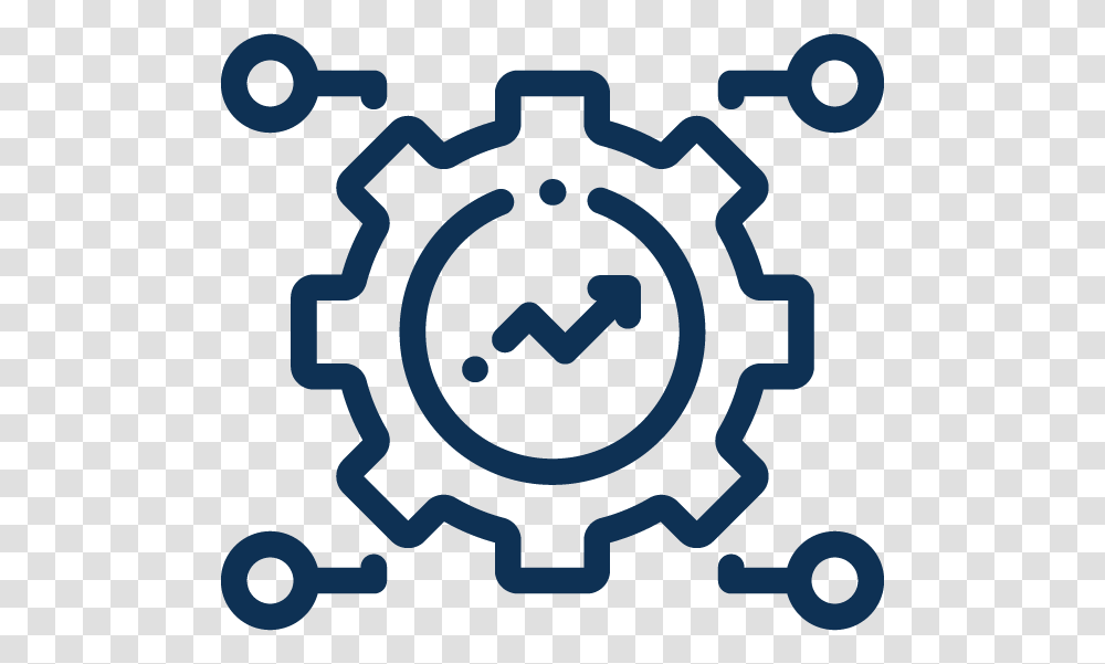 Straight Through Processing Icon Clipart Download Strategizing Icon, Machine, Gear Transparent Png