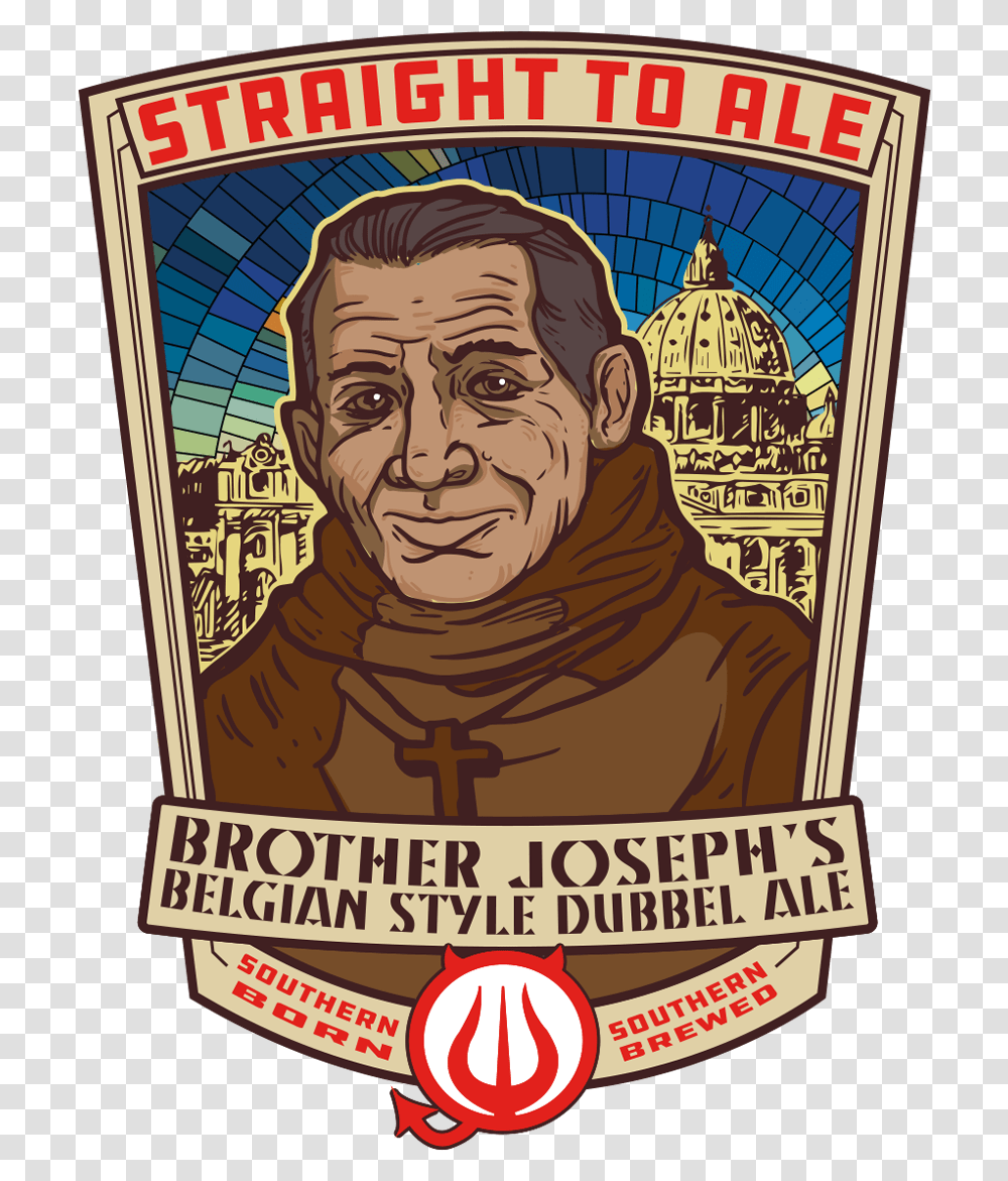 Straight To Ale Brother Joseph, Poster, Advertisement, Logo Transparent Png