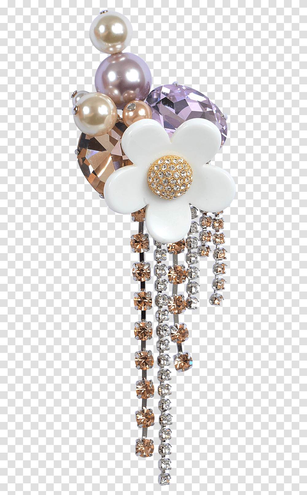 Strand Of Pearls Clipart Artificial Flower, Accessories, Accessory, Jewelry, Brooch Transparent Png