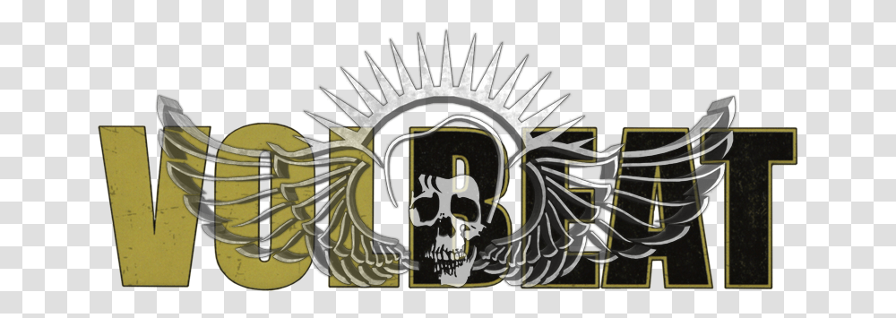 Strange Music Logo Wallpaper Volbeat Logo, Symbol, Trademark, Emblem, Label Transparent Png