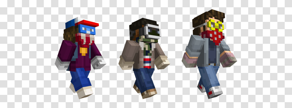 Stranger Things All Skins Minecraft, Robot, Toy Transparent Png