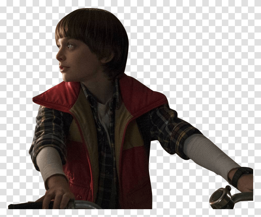 Stranger Things Characters Background, Person, Coat, Finger Transparent Png