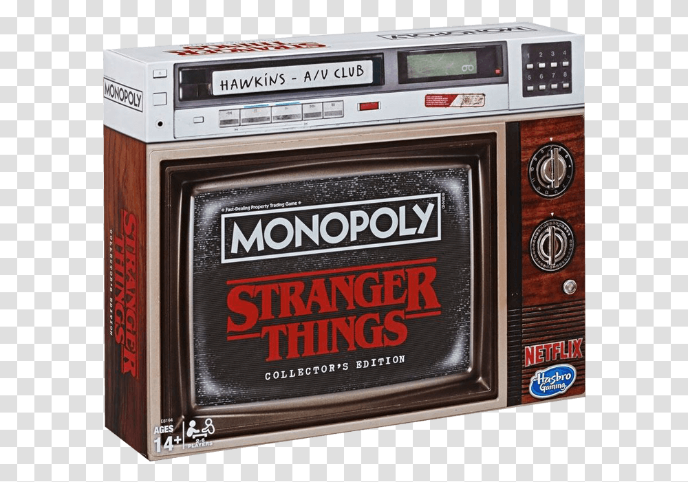 Stranger Things Collectors Monopoly, Electronics, Camera, Digital Camera, Radio Transparent Png