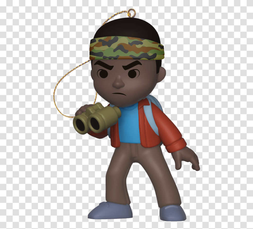 Stranger Things Funko Ornaments, Person, Human, Binoculars, Toy Transparent Png