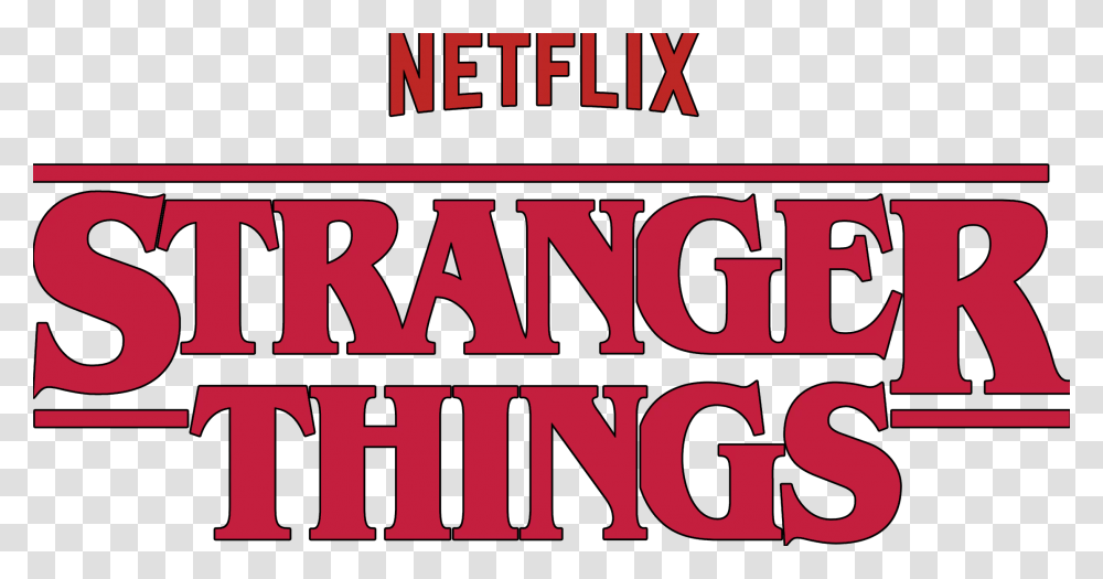 Stranger Things Logo Vector, Alphabet, Word, Label Transparent Png