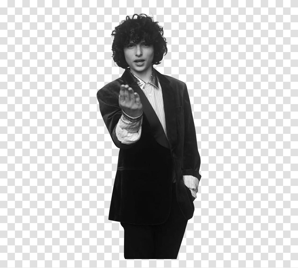 Stranger Things Mike Will, Suit, Overcoat, Tuxedo Transparent Png