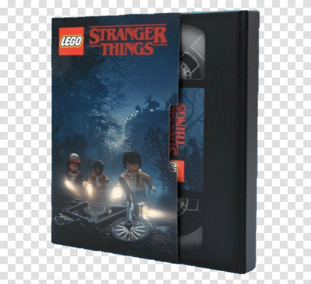 Stranger Things Notebook Brickipedia Fandom Lego Stranger Things Video Game, Person, Motorcycle, Vehicle, Transportation Transparent Png