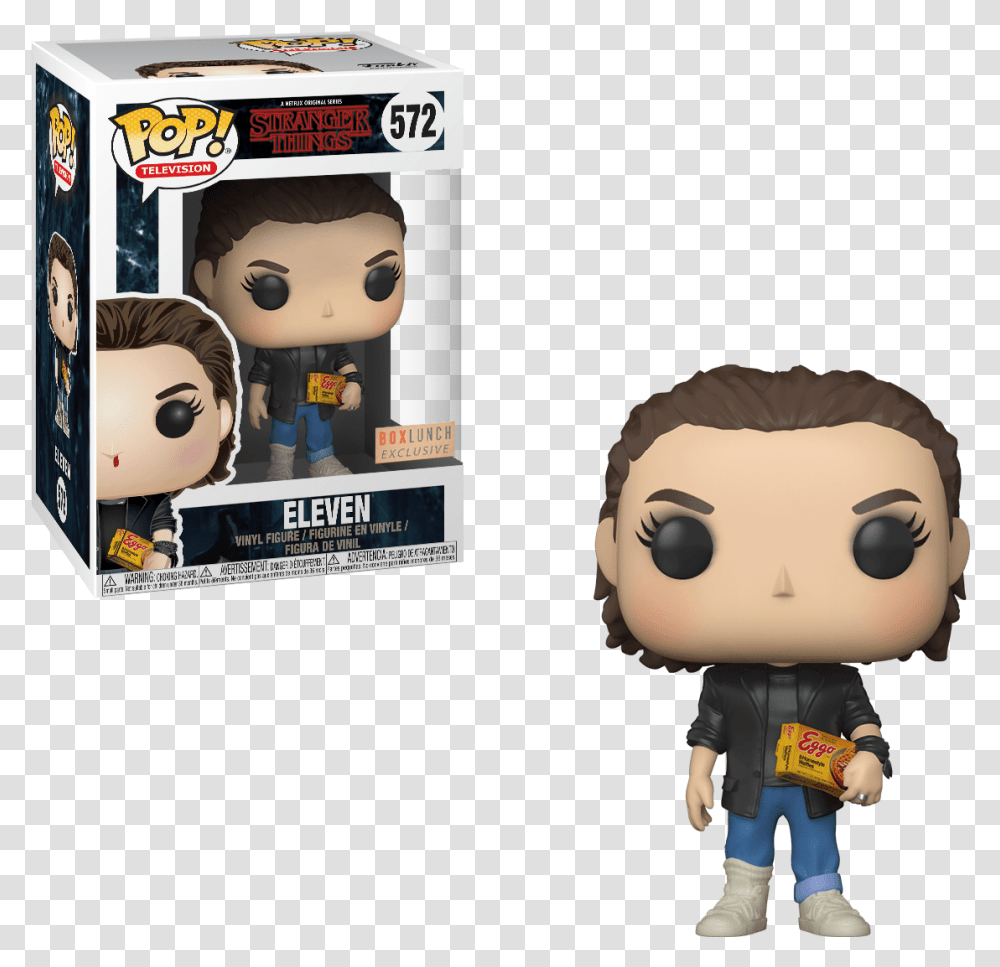 Stranger Things Pop Exclusives, Toy, Figurine, Doll, Plush Transparent Png