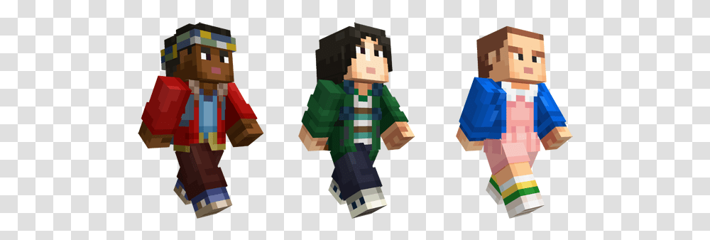 Stranger Things Skin Pack, Toy, Minecraft Transparent Png