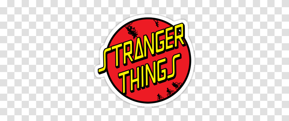 Stranger Things Stickers In Stranger Things, Label, Ketchup, Food Transparent Png