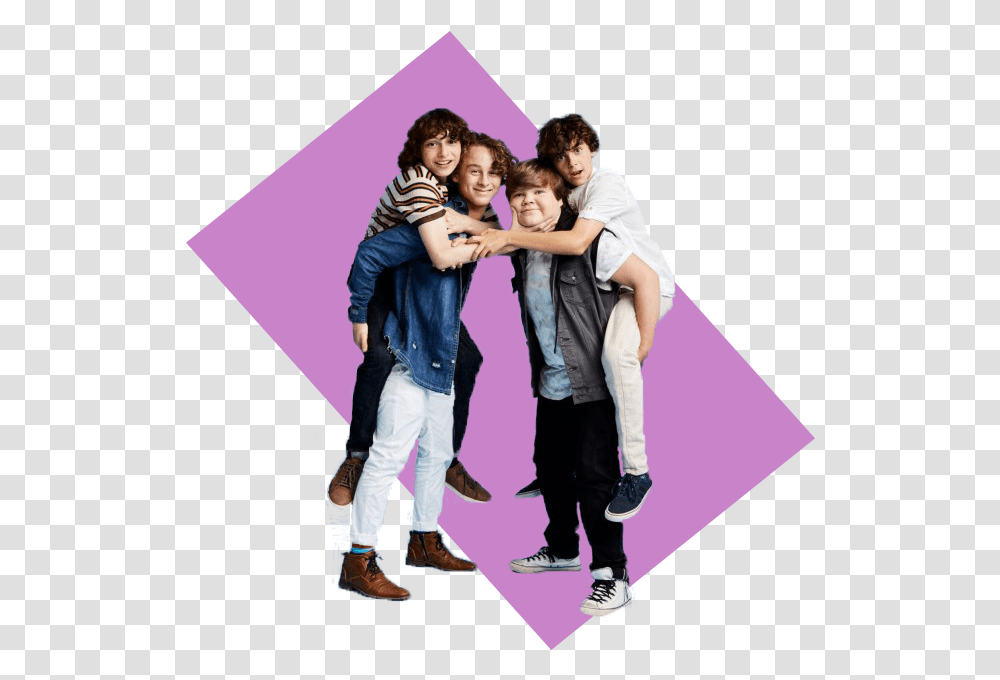 Stranger Things Tumblr Losers Club, Person, Human, People, Shoe Transparent Png