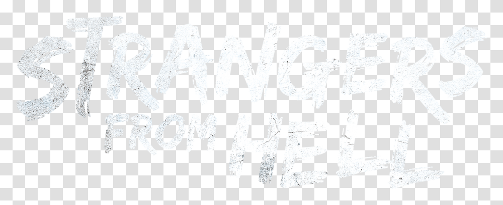 Strangers From Hell Fashion, Alphabet, Word, Handwriting Transparent Png
