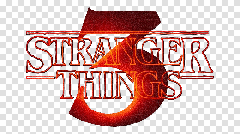 Strangerthings Stranger Things Strangerthings3 Stranger Things 3 Logo, Alphabet, Light, Neon Transparent Png
