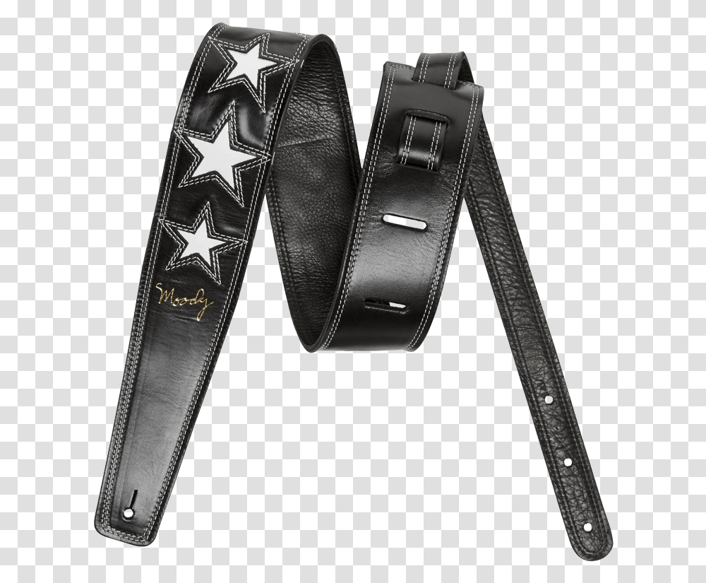 Strap Guitar Leather Stars, Buckle Transparent Png