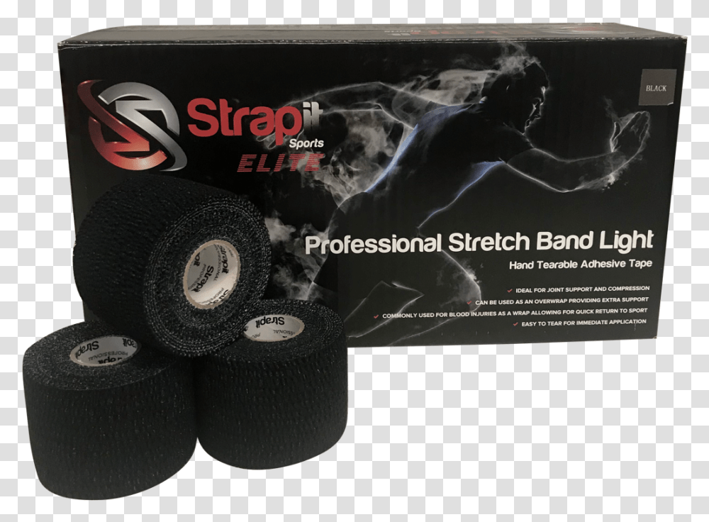 Strapit 75mm Professional Stretch Band Light Box, Paper, First Aid, Tape Transparent Png