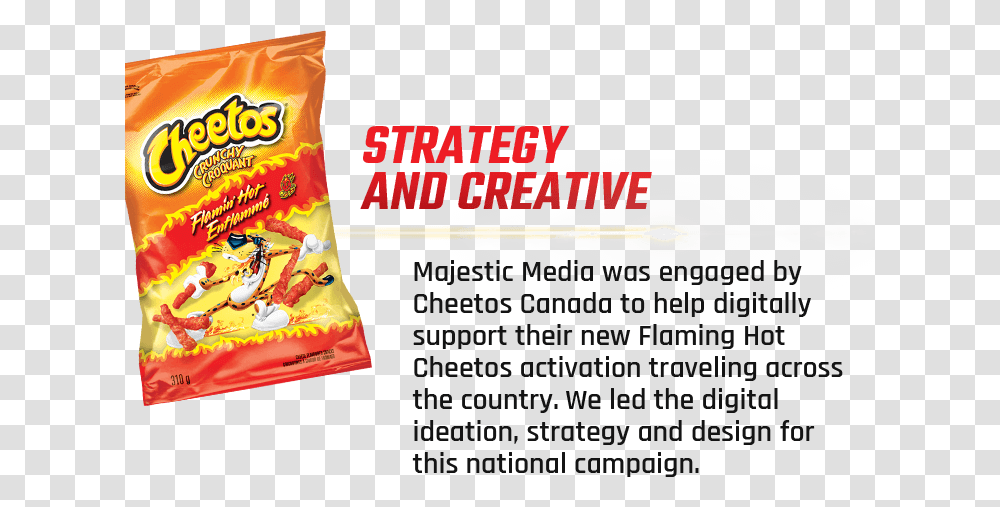 Strategy Creative Cheetos, Sweets, Food, Confectionery Transparent Png
