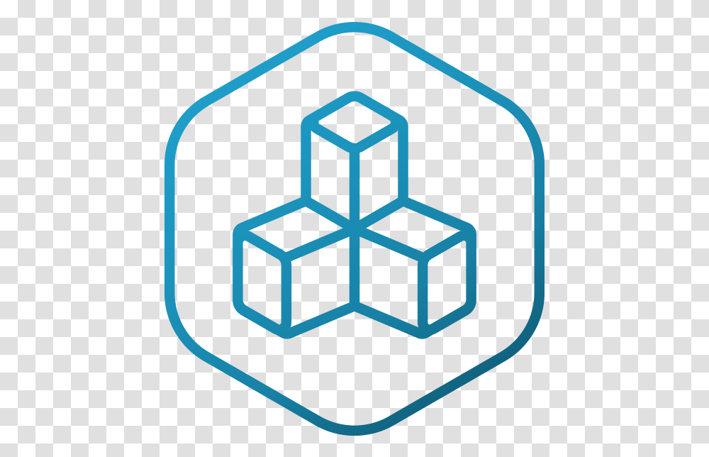 Strategy Icon Cubes Icon, Recycling Symbol, Road Transparent Png