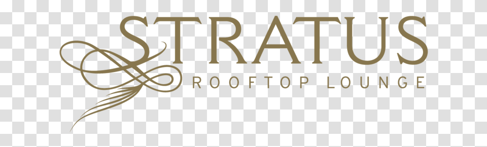 Stratus Logo Gold 4c Stratus Rooftop Lounge, Alphabet, Word, Number Transparent Png